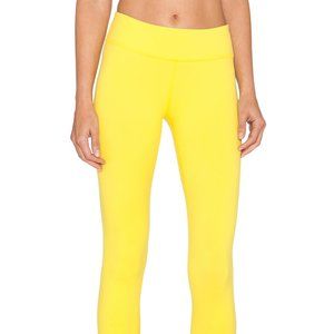 NWT Beyond Yoga Yellow Capri Leggings